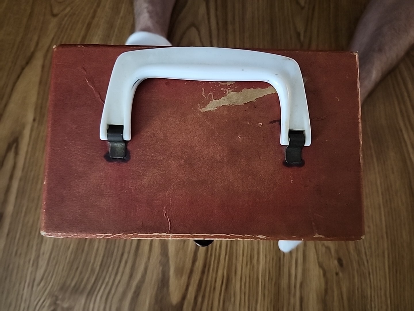 Dick Clark original 1960 7″ record box w/ authentic signed 8″ by 10″ photo USA