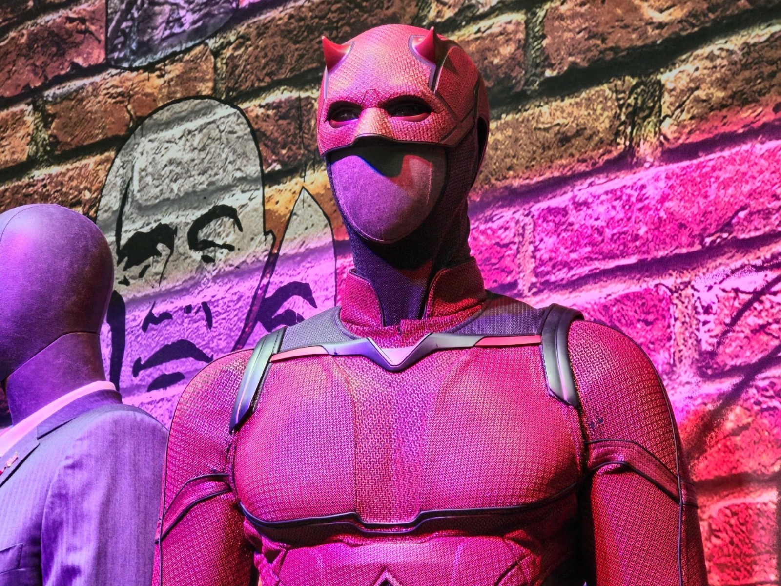 DAREDEVIL BORN AGAIN PROP – PRODUCTION MADE COSTUME MATERIAL – CHARLIE COX