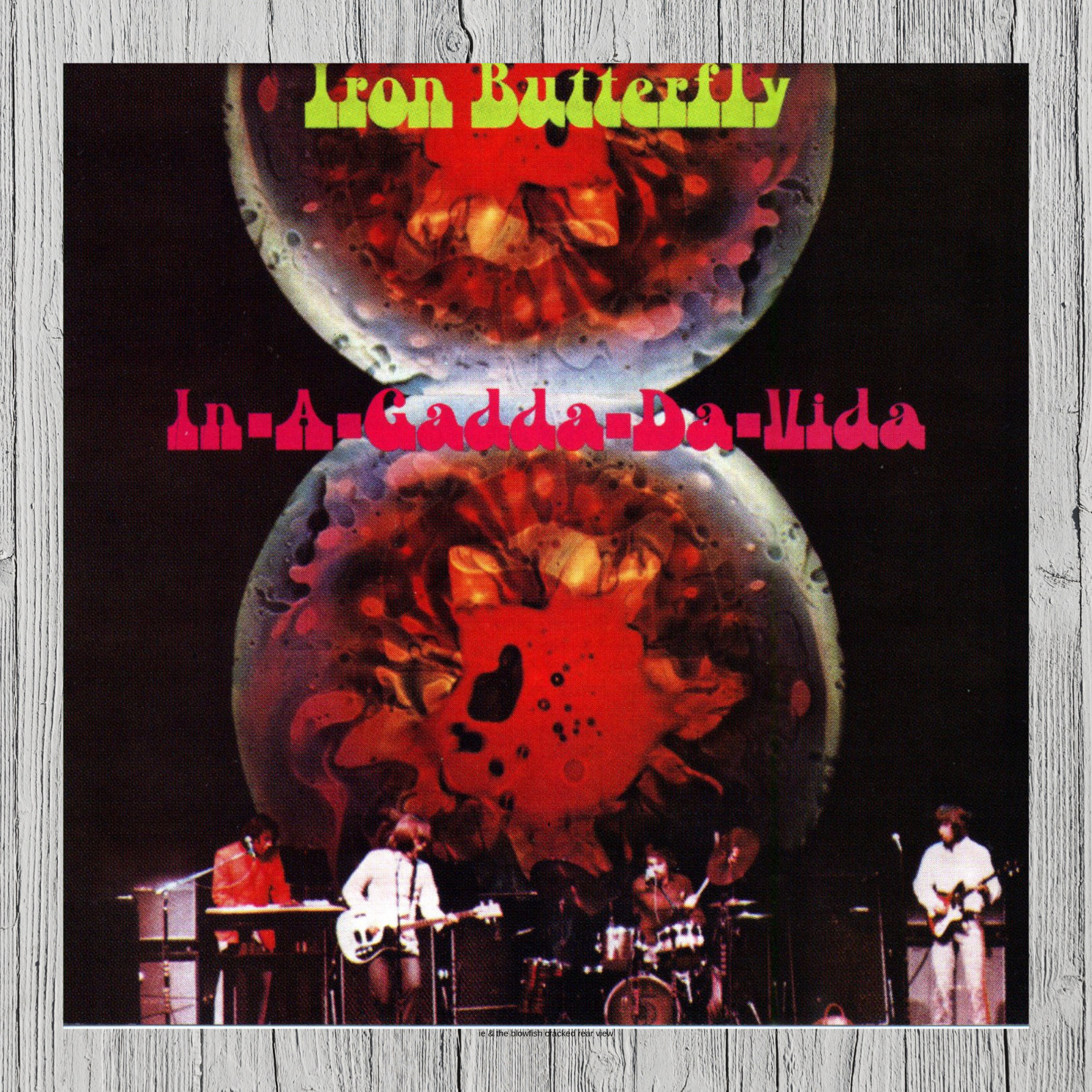 Iron Butterfly In-A-Gadda-Da-Vida Album Cover Metal Sign Poster