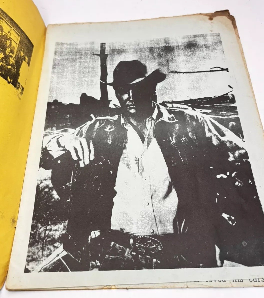 Antique 1950s Paper Elvis Aron Presley 1953 Senior Herald Acceptable