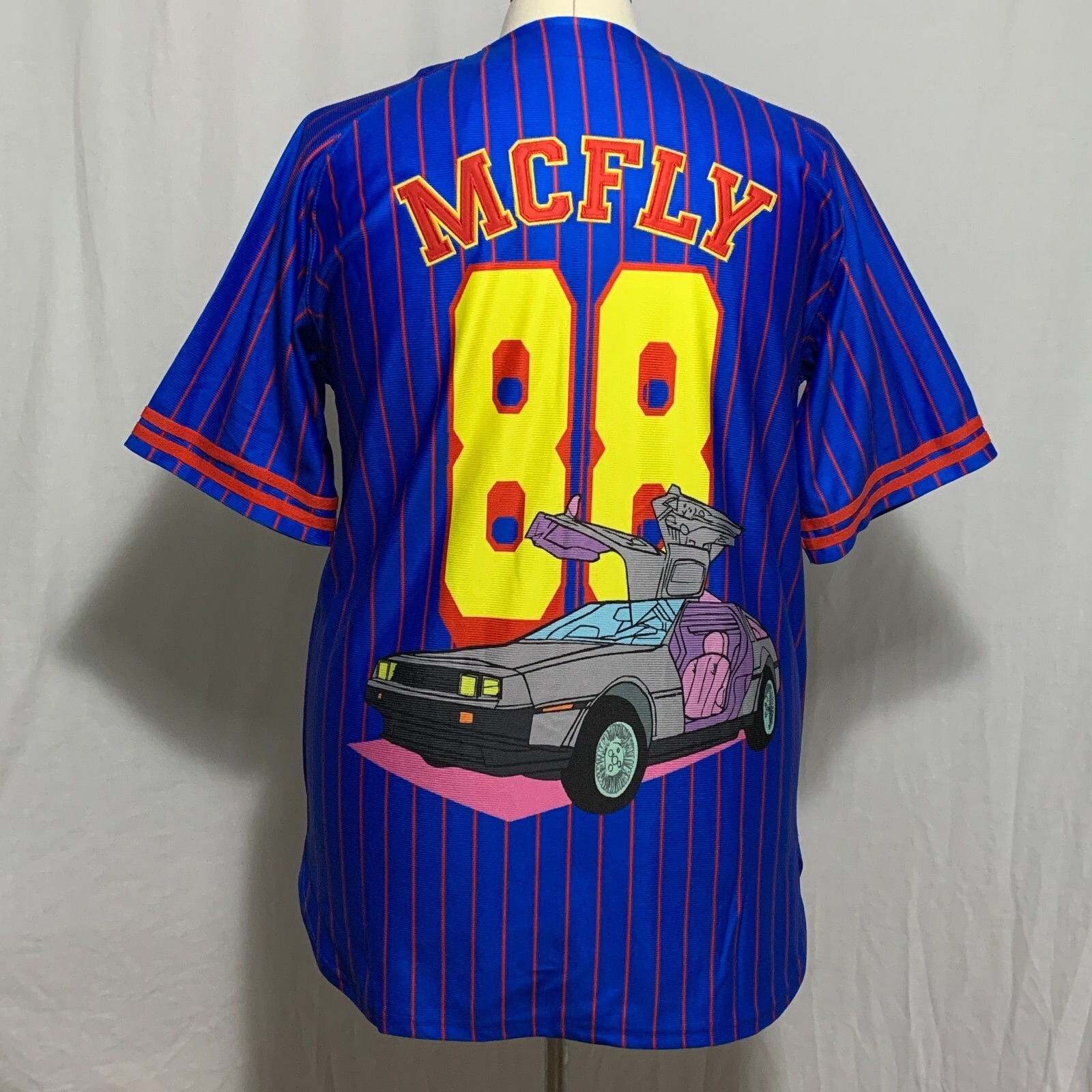 Headgear Classics Jersey Back To The Future Michael J Fox Marty McFly Mens 3XL