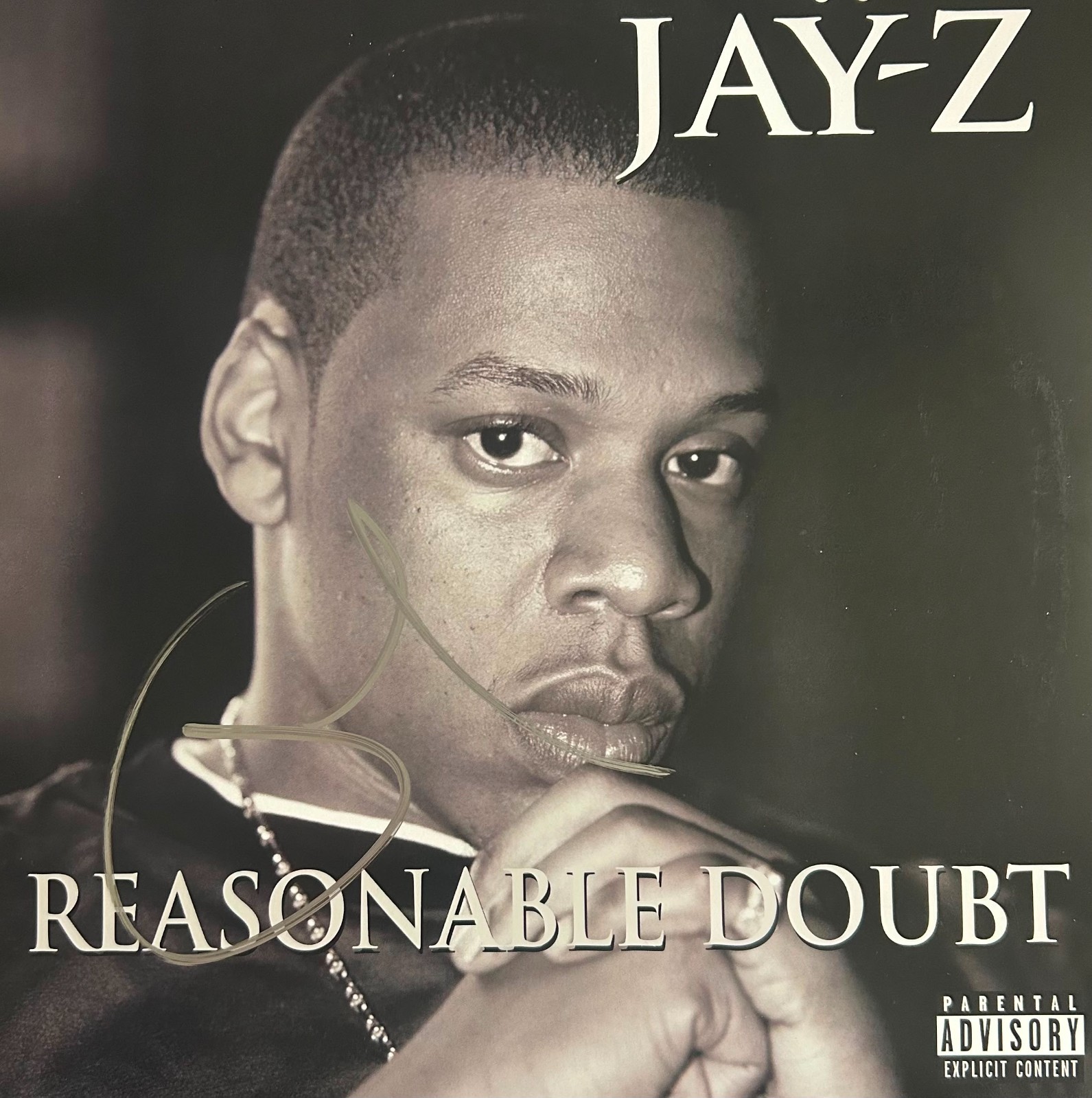 Jay Z Signed Autographed Reasonable Doubt auto VINYL LP full Signed GRAD LOA