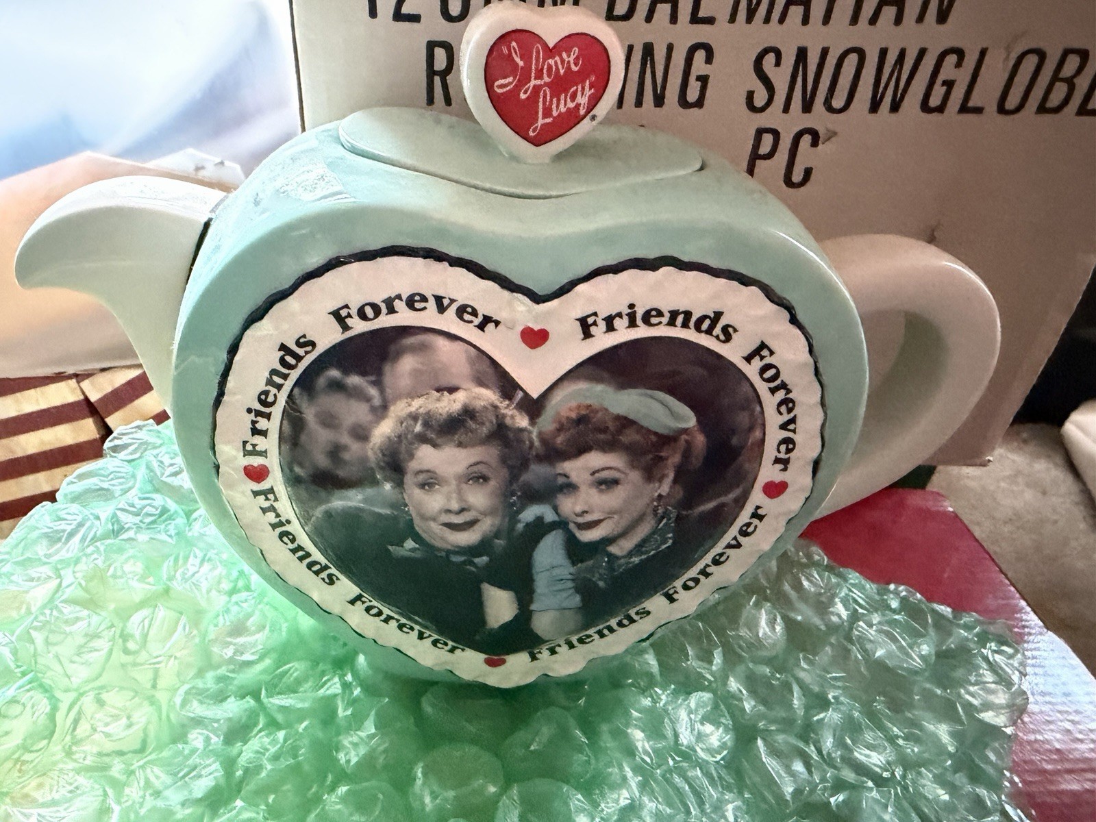 I Love Lucy Teapot Best Friends Forever Lucille Ball Ethel Premiere Edition