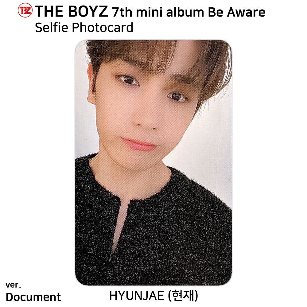 The Boyz 7th Mini Album Be Aware Photocard Photo A4 Poster Hyunjae KPOP K-POP