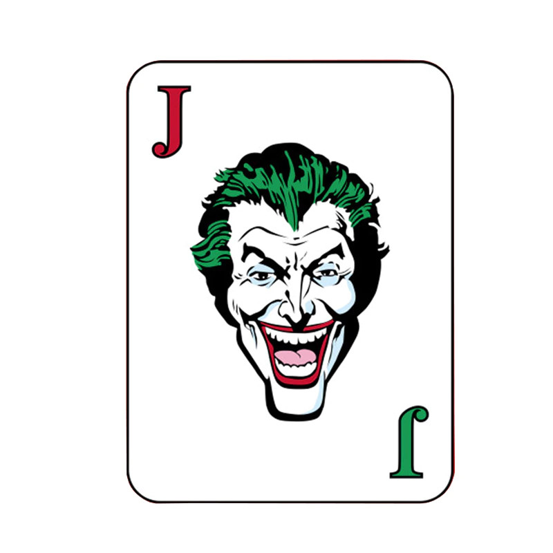 The Joker Playing Card Metal Enamel 1.5″ Pin