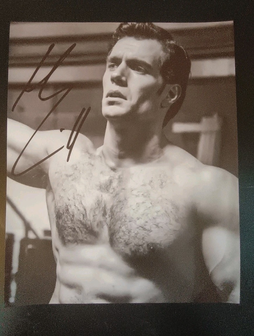 Henry Cavill Autographed Signed 8×10 Photo Reprint Superman Free Shipping