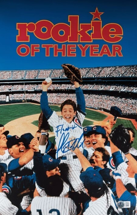 Thomas Ian Nicholas Signed Auto 11×17 Photo Rookie of the Year Beckett BAS COA