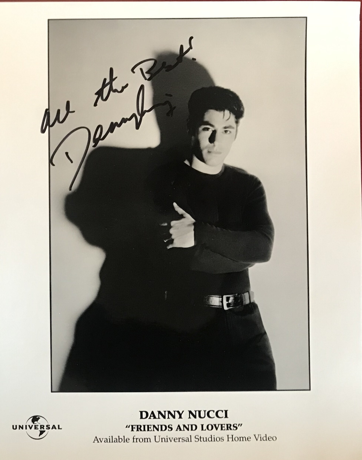 Danny Nucci 1968- Crimson Tide The Rock Eraser autograph signed 8″x10″ photo