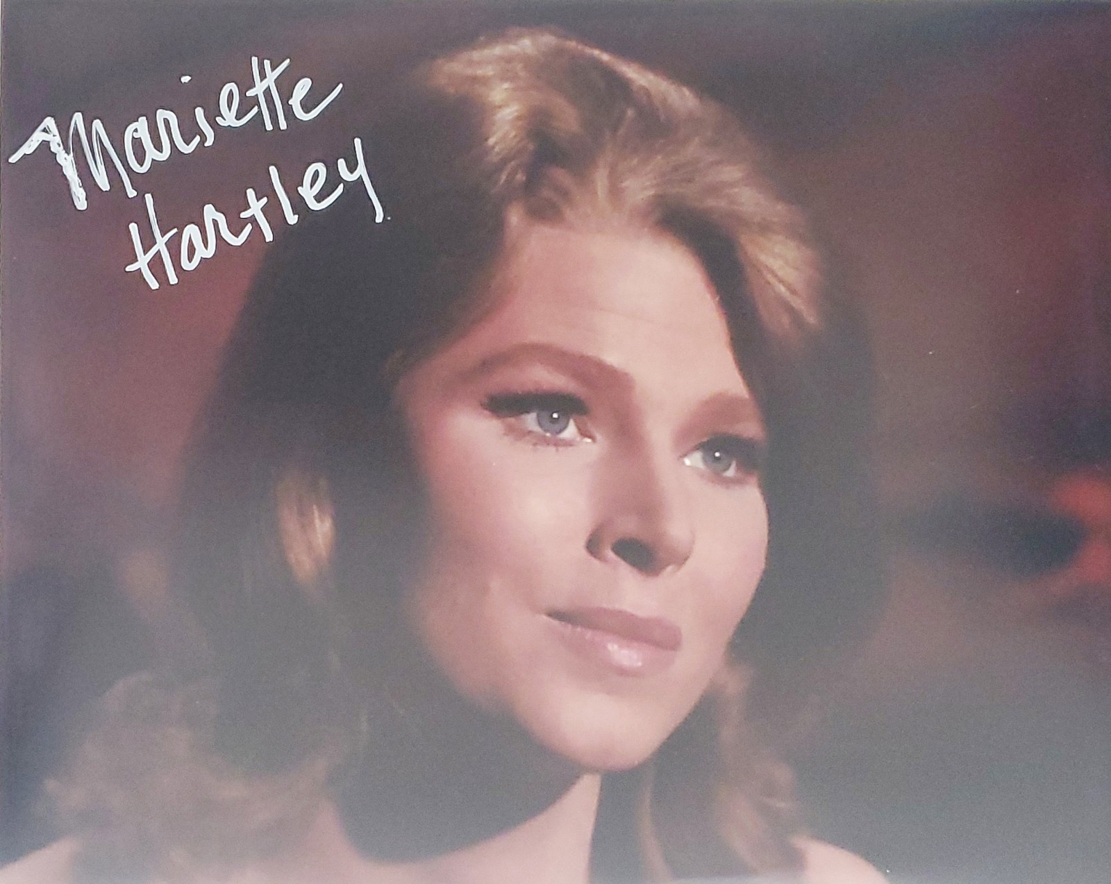 Mariette Hartley STAR TREK signed 8×10 # G06