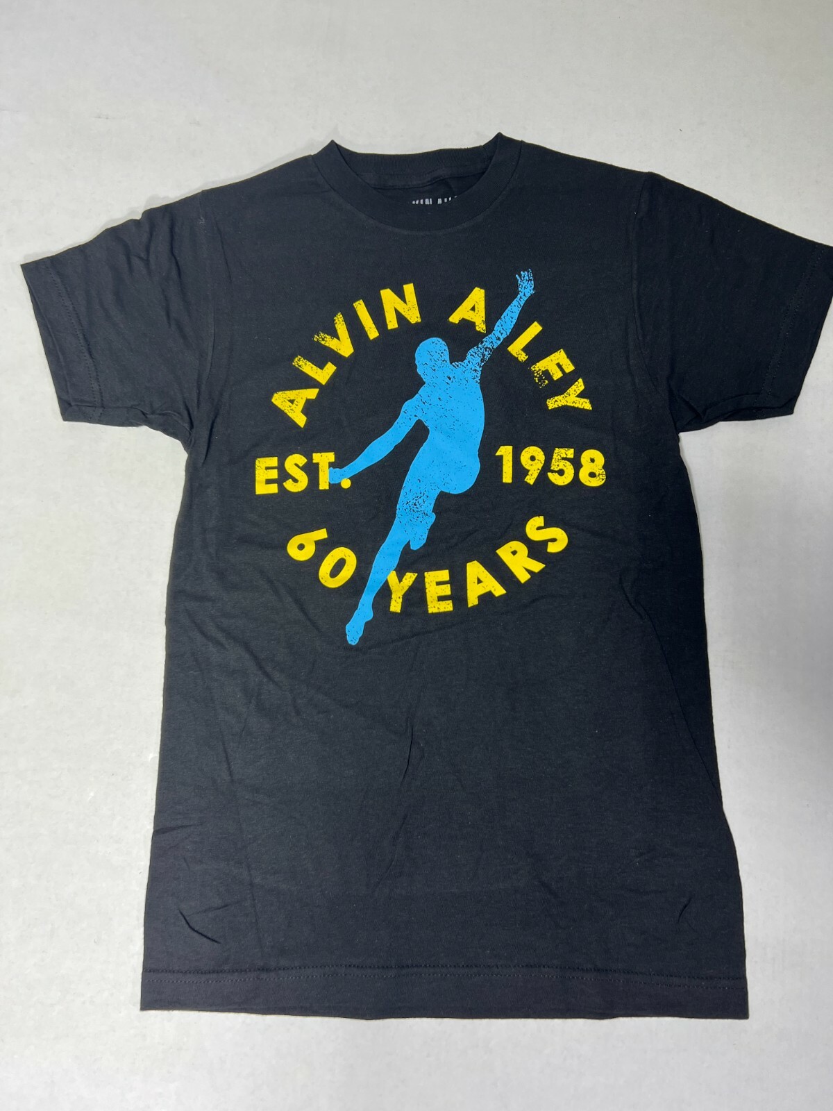 Alvin Ailey American Dance Theater 2018-19 UNISEX BLUE MAN TEE OFFICIAL MERCHANT
