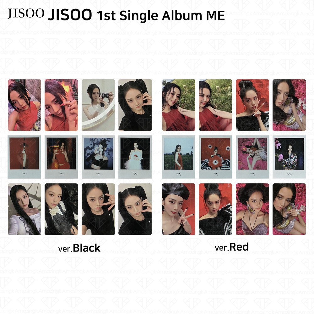 Jisoo BlackPink 1st Single Album ME Official Photocard Polaroid 1st Press KPOP