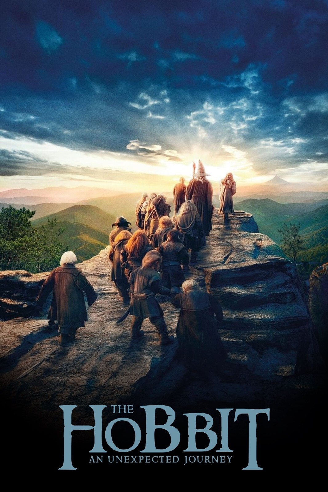 THE HOBBIT AN UNEXPECTED JOURNEY 11″x17″ MOVIE POSTER PRINT #3