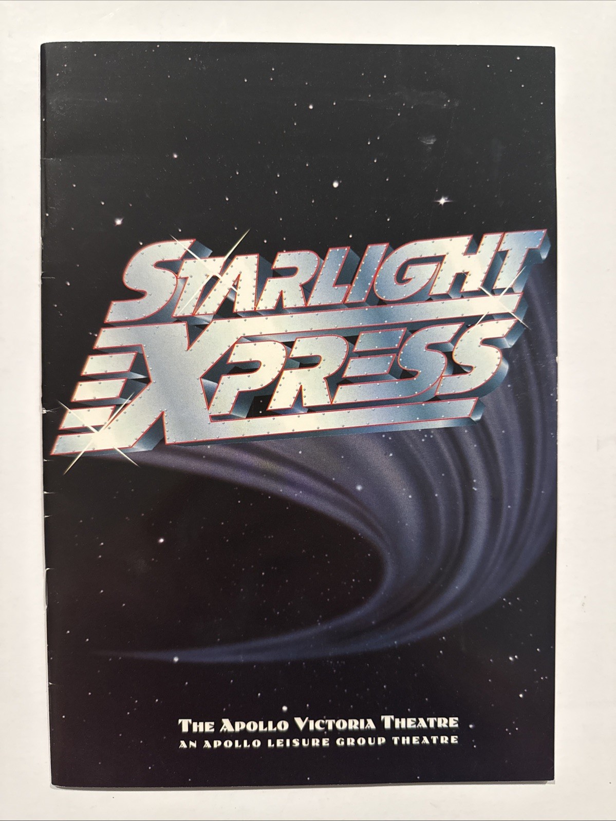 STARLIGHT EXPRESS Program Playbill 1994 Apollo Victoria Theatre London WEBBER