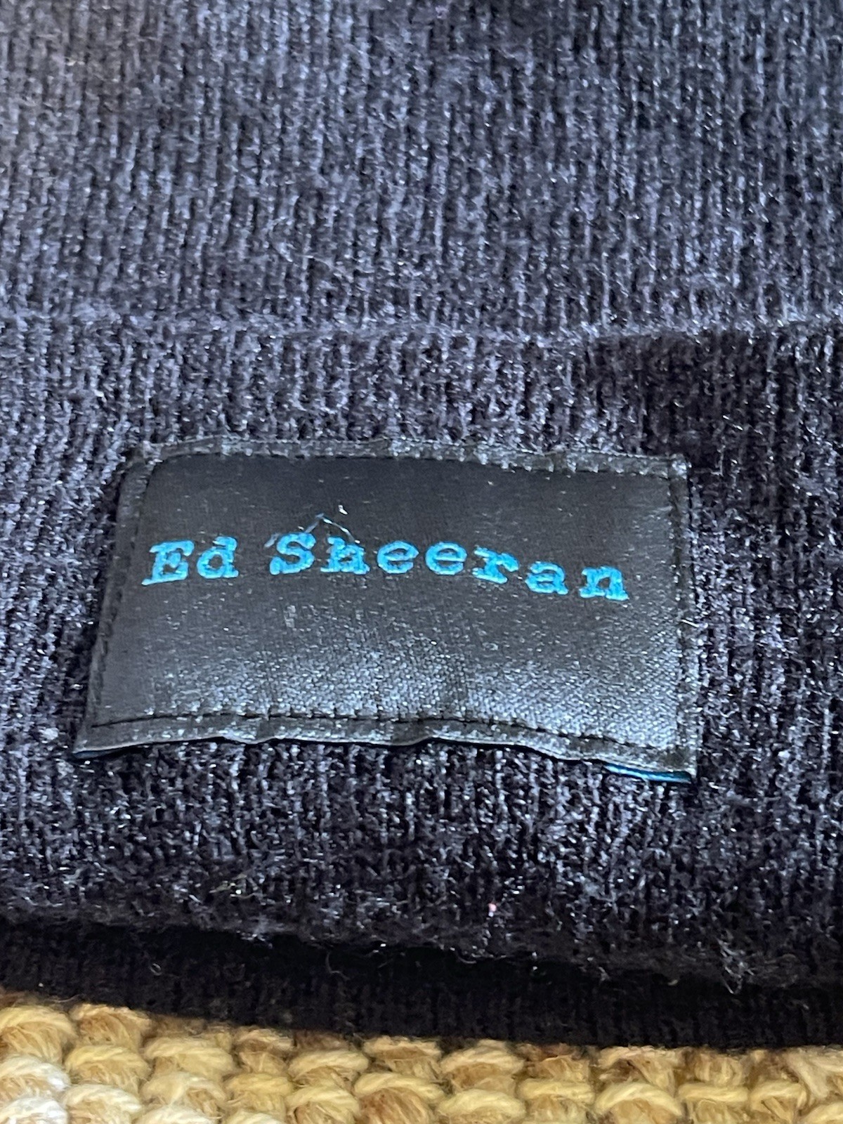 Ed Sheeran Promotional Beanie Hat Fun Promo Item Stage Concert Adult Size