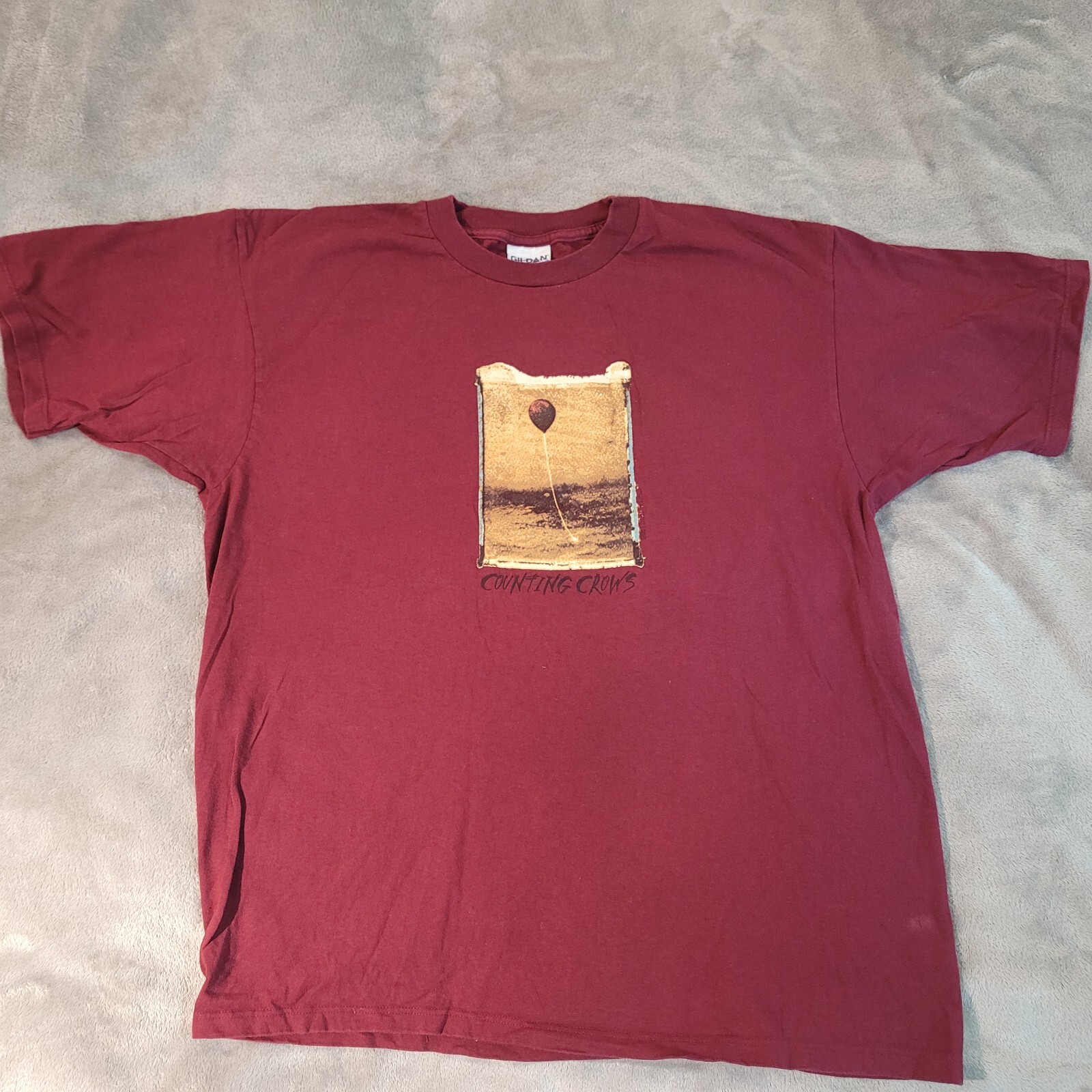 Vintage 1998 Counting Crows Band Shirt XL Tour Balloon Rock Concert Original 90s