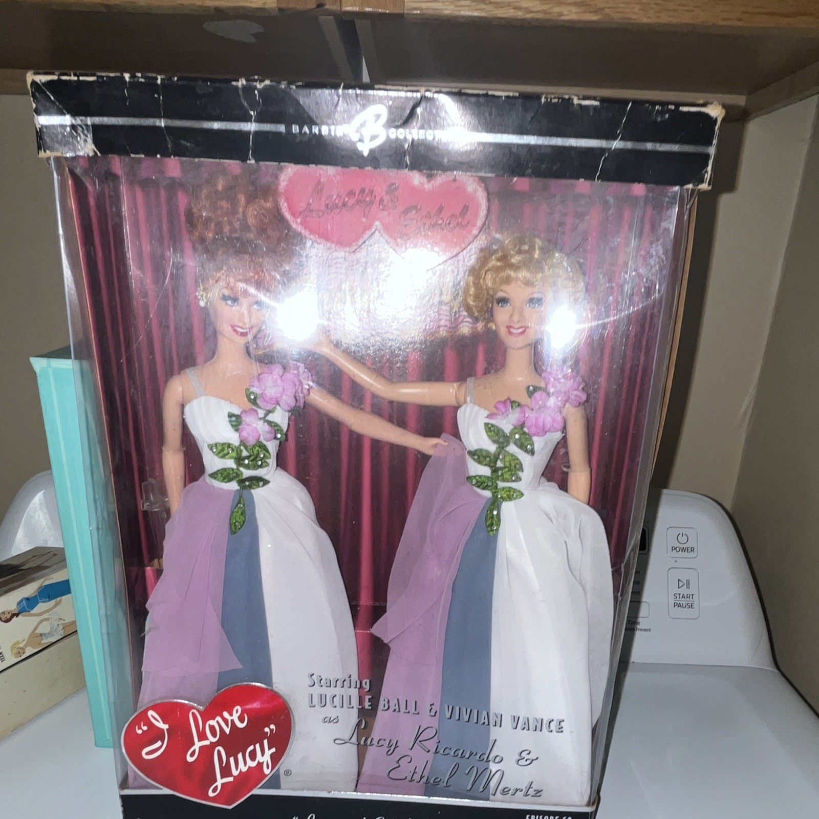Barbie Collector I Love Lucy Lucy Ricardo & Ethel Mertz Friends Forever Doll Set