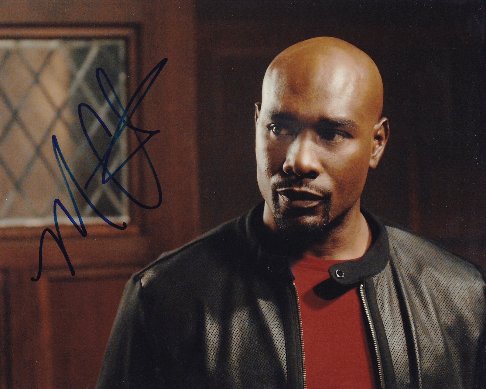 Morris Chesnut W/ COA signed 8×10 autograph photo Rosewood / ALL AMERICAN TV