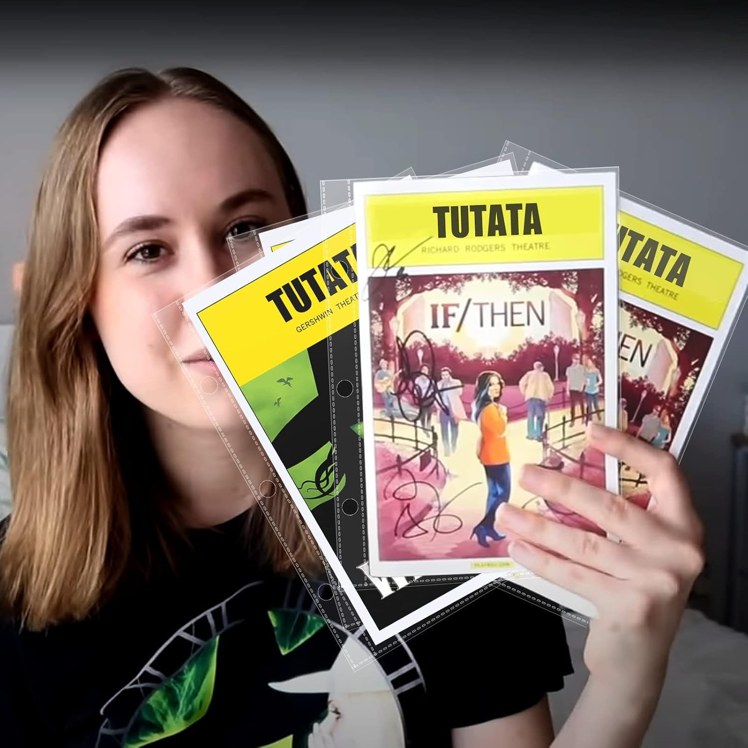 Page Protectors for Broadway Play Programs and Theater Programs, 50 Sheet