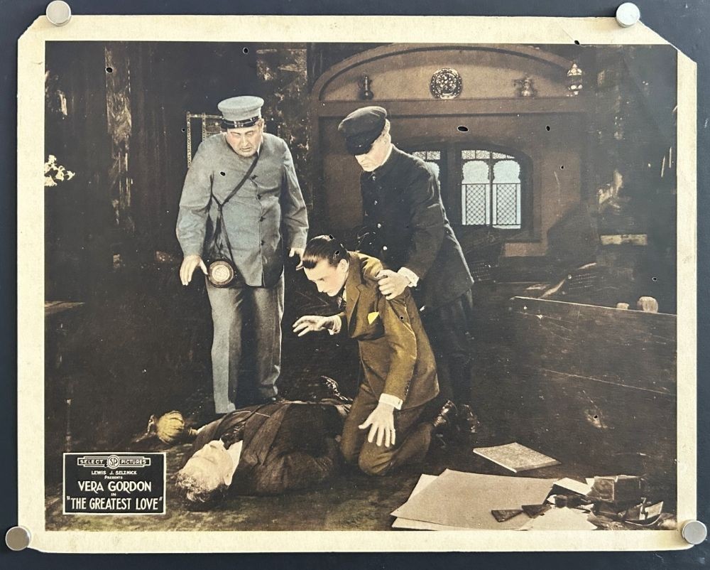 THE GREATEST LOVE Lobby Card VERA GORDON SALLY BRUTE 1920 *Hollywood Posters*