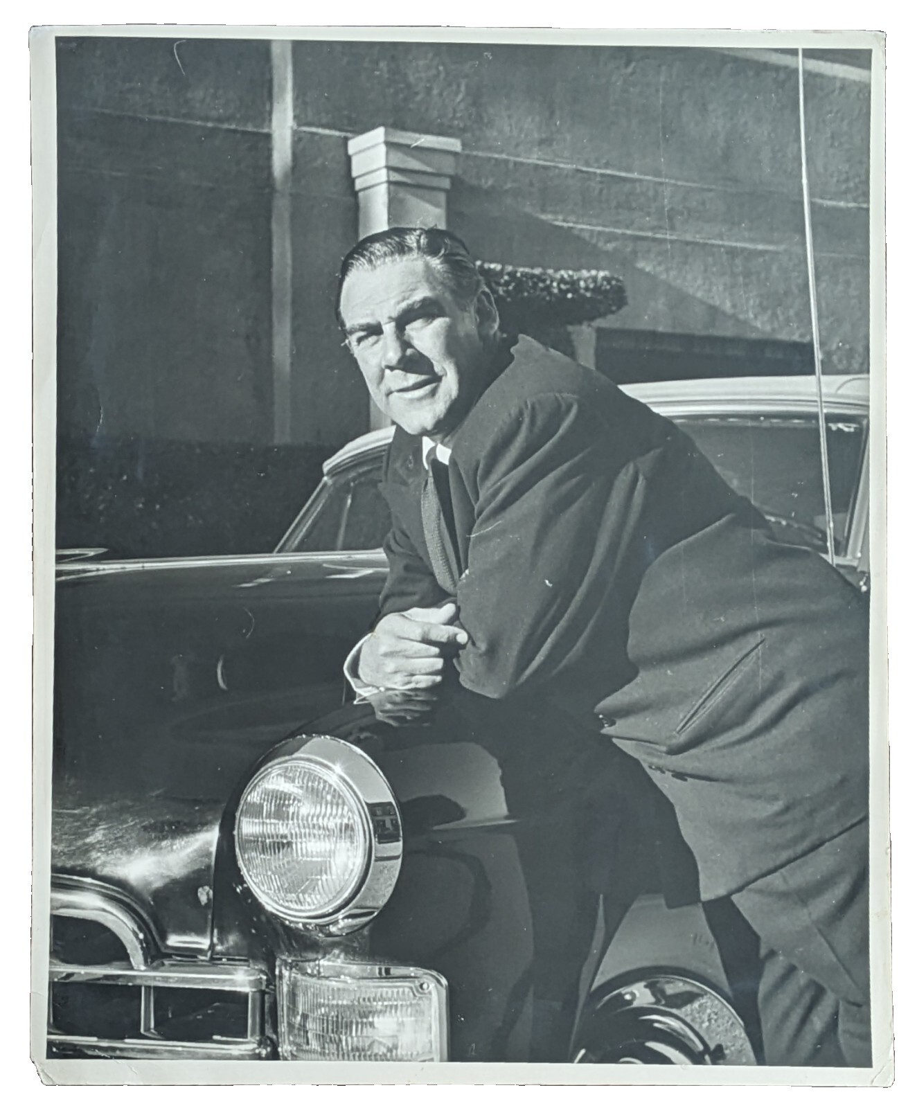 Original Black & White Photograph of Paul Douglas, Vintage Hollywood Memorabilia