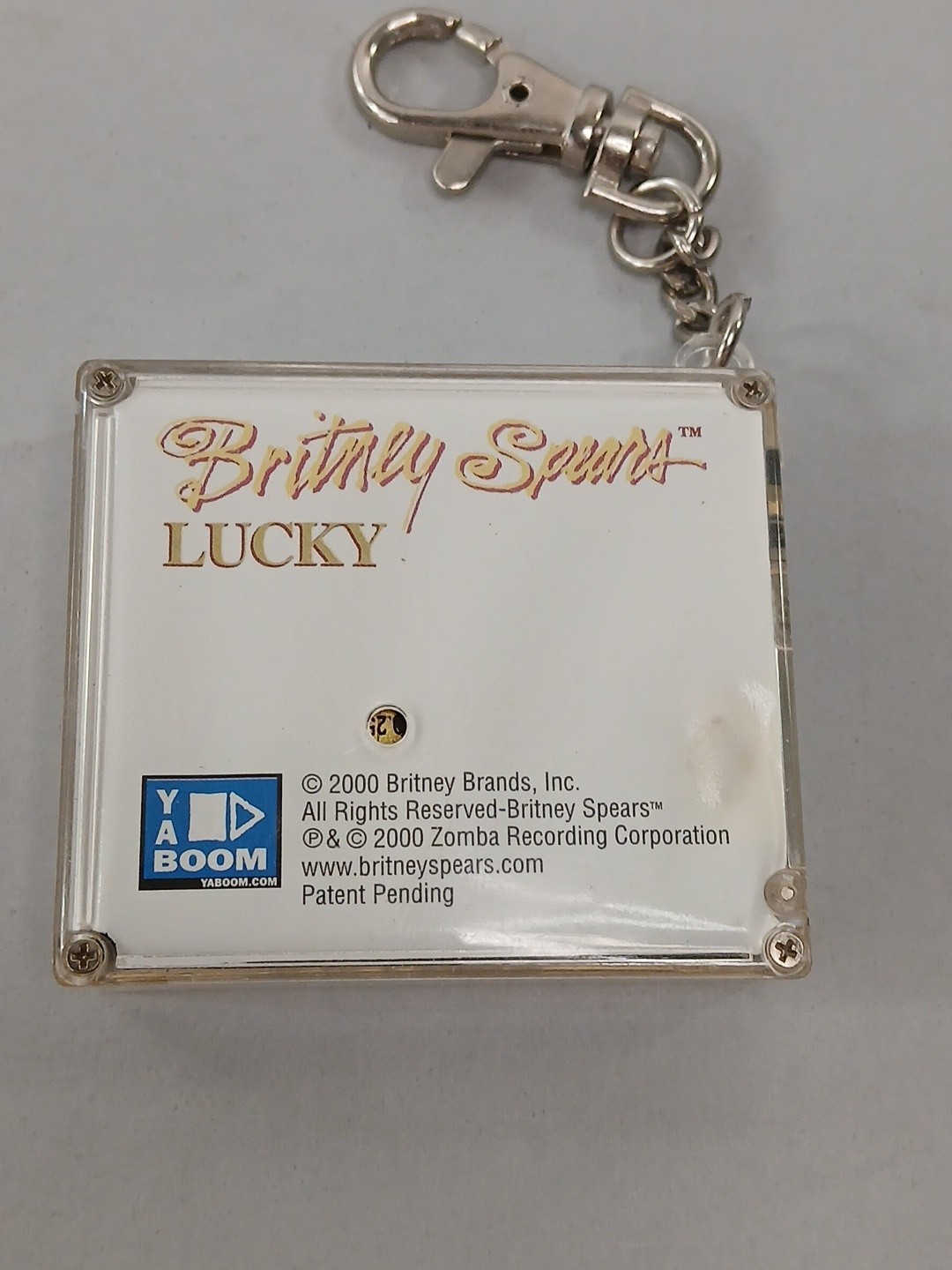 1999 Y2K Britney Spears and Christina Aguilera Digital Audio Keychains & CD Lot