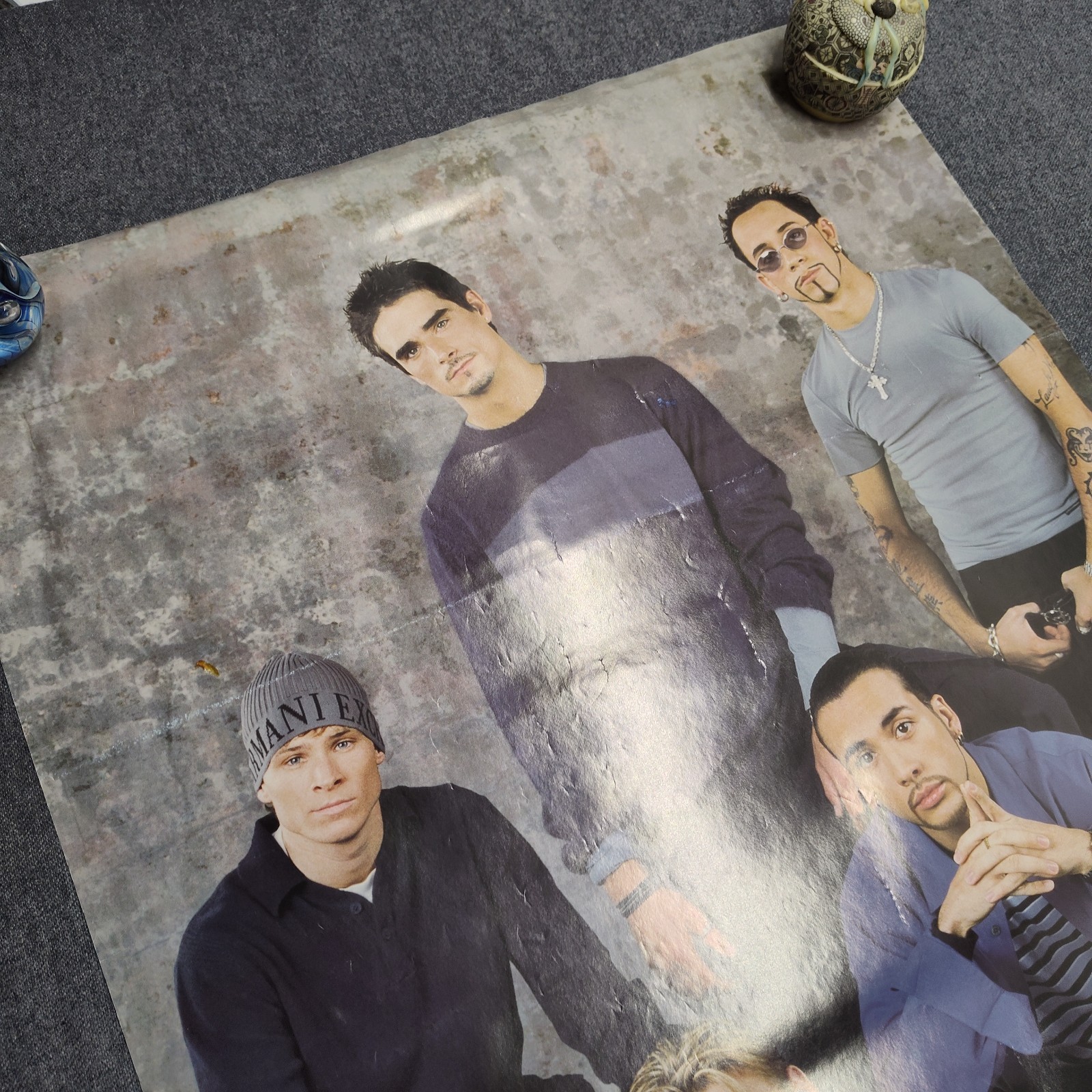 BACKSTREET BOYS 1998 ORIGINAL Wall POSTER WINTERLAND (RARE/HTF) 34×22