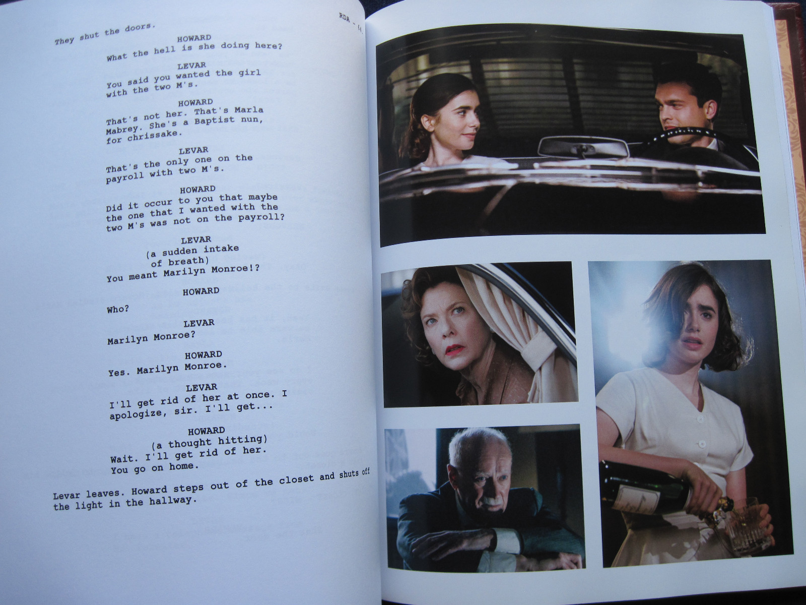 RULES DON’T APPLY – SCRIPT by WARREN BEATTY – PRIVATELY PRINTED – Hardbound