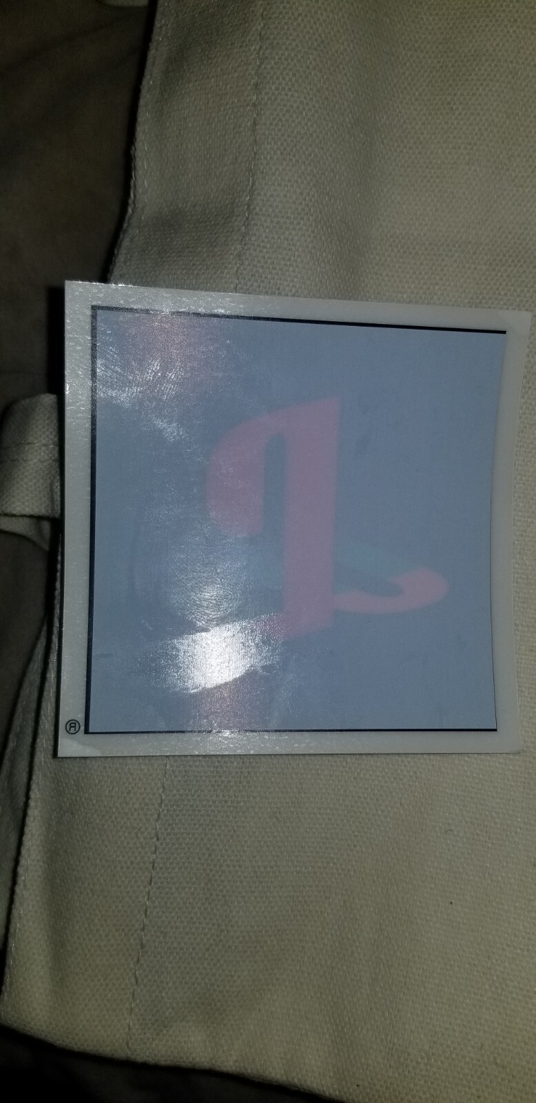 E3 Sony Playstation Logo Double Sided Window Sticker Promo PS1 PS2 PS3 PS4 PS5