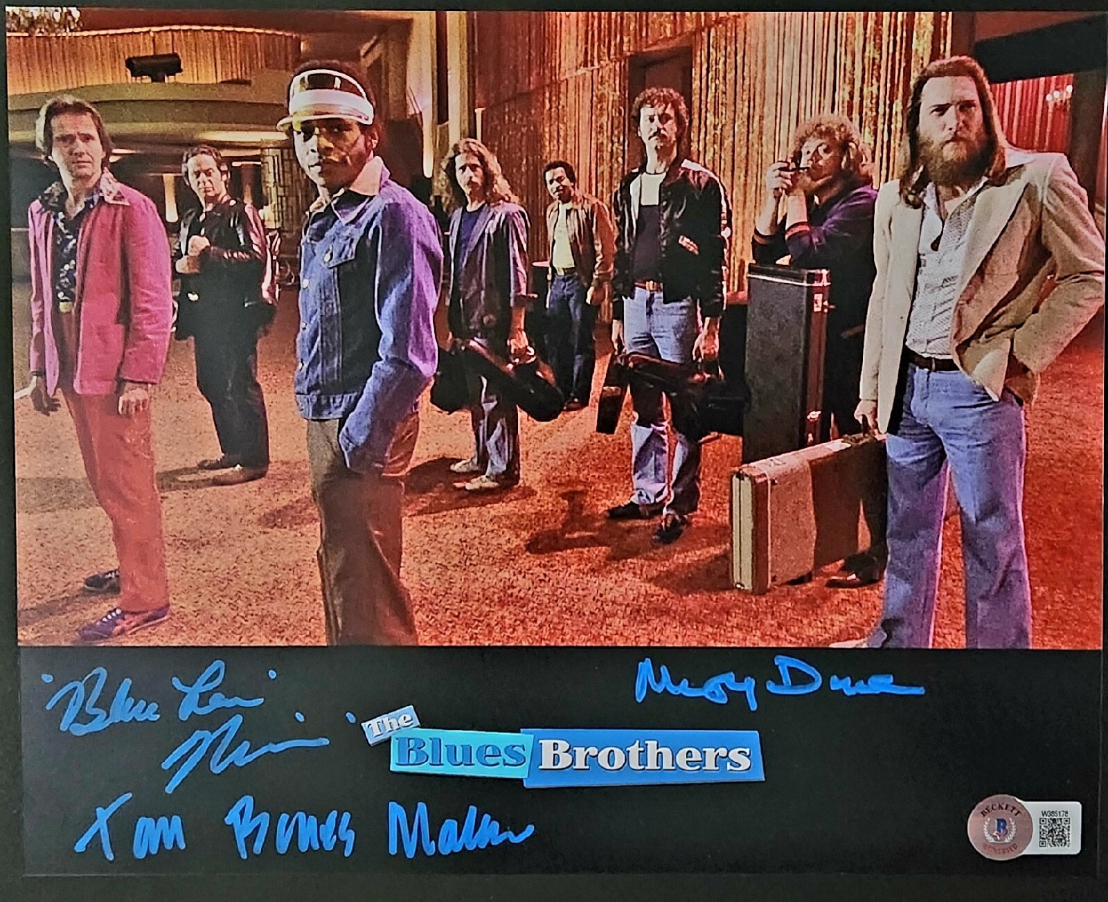 Blues Brothers Band Signed 8×10 photo Autographed Beckett