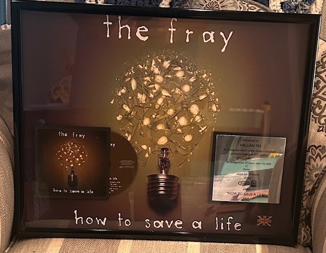 The Fray “How to Save a Life” United Kingdom Gold Music Award