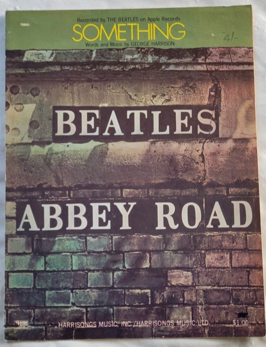 The Beatles 1960-70’s Sheet Music Lot Of 5 – All My Loving-Something-Yesterday,+