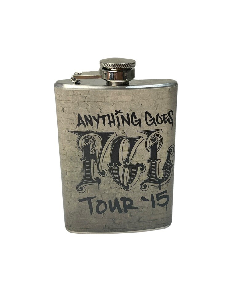 Florida Georgia Line Anything Goes Tour 2015 Promo 3.75” Tall Flask