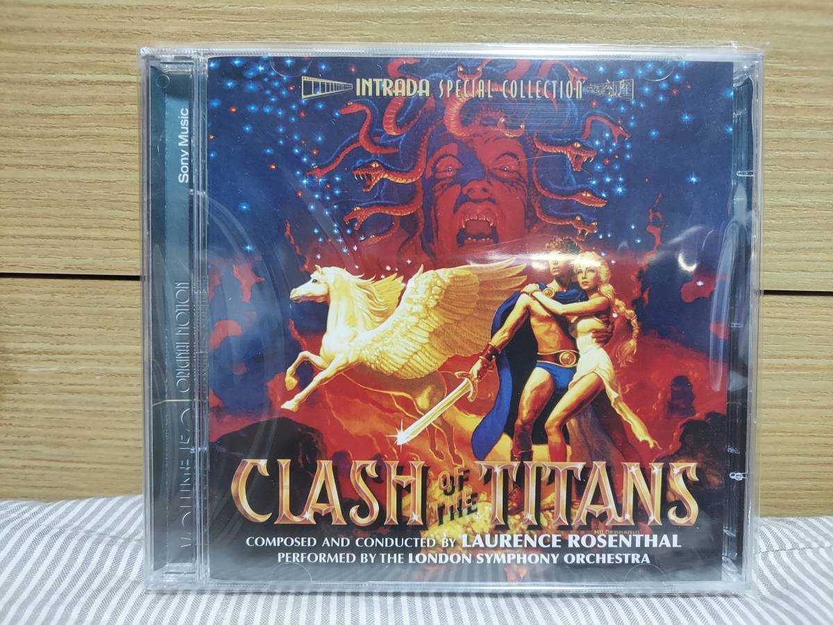 CLASH OF THE TITANS Intrada Special collection 2CD Soundtrack Laurence Rosenthal