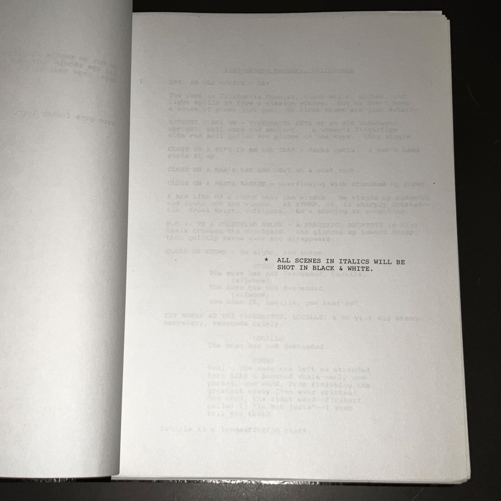 COBB (1994) Original Movie Script Tommy Lee Jones Ty Cobb Baseball + COA