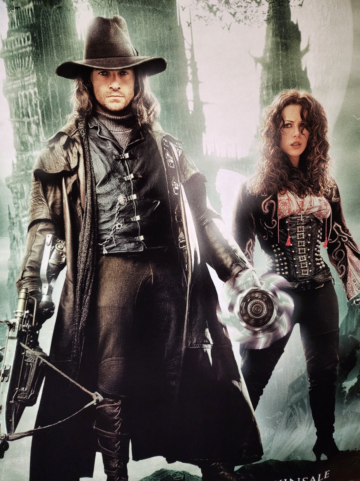 2004 Van Helsing Hugh Jackman Double Sided 27″ x 41″ Theatrical Movie Poster