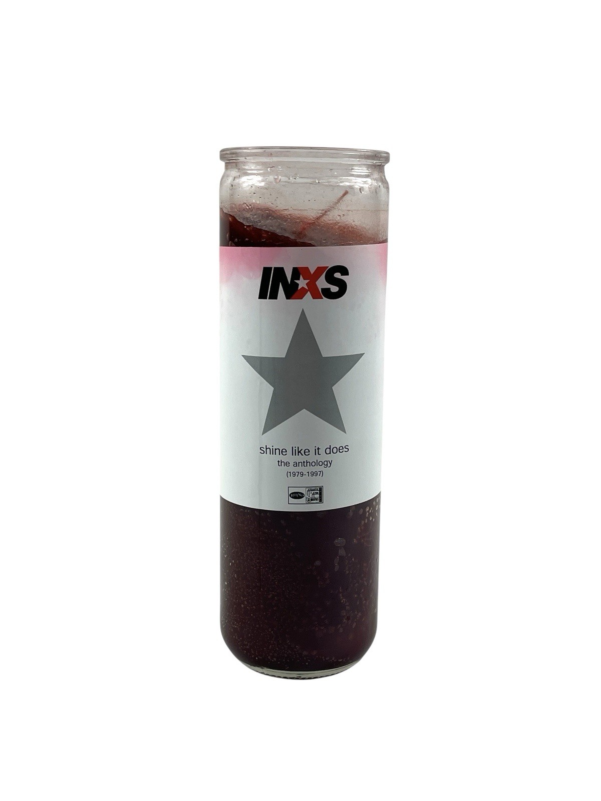 INXS Shine Like It Does Anthology 1979-1997 Promo Prop Candle Michael Hutchence