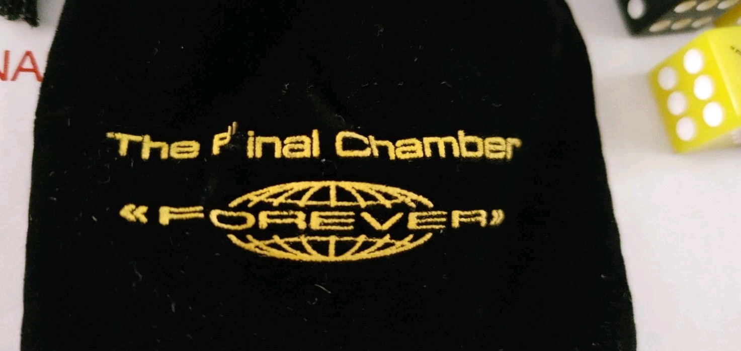 Wu-Tang Clan Forever The Final Chamber Tour Dice and Bag Set Rare 2025 Wu Tang