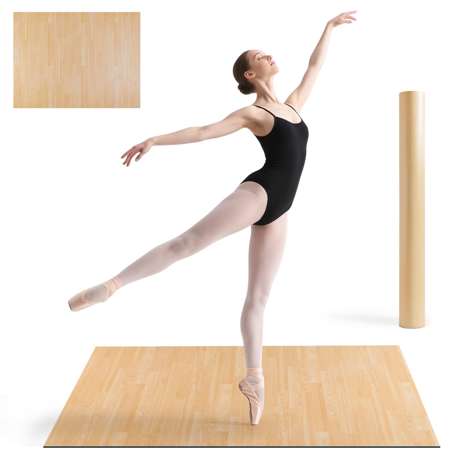 Marley Dance Floor, Portable Dance Floor Mat for Ballet Jazz & Pop, Non-Slip …