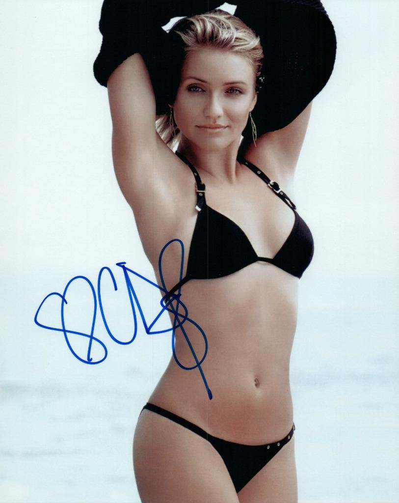 Cameron Diaz Signed 8×10 Autographed Photo Picture with COA