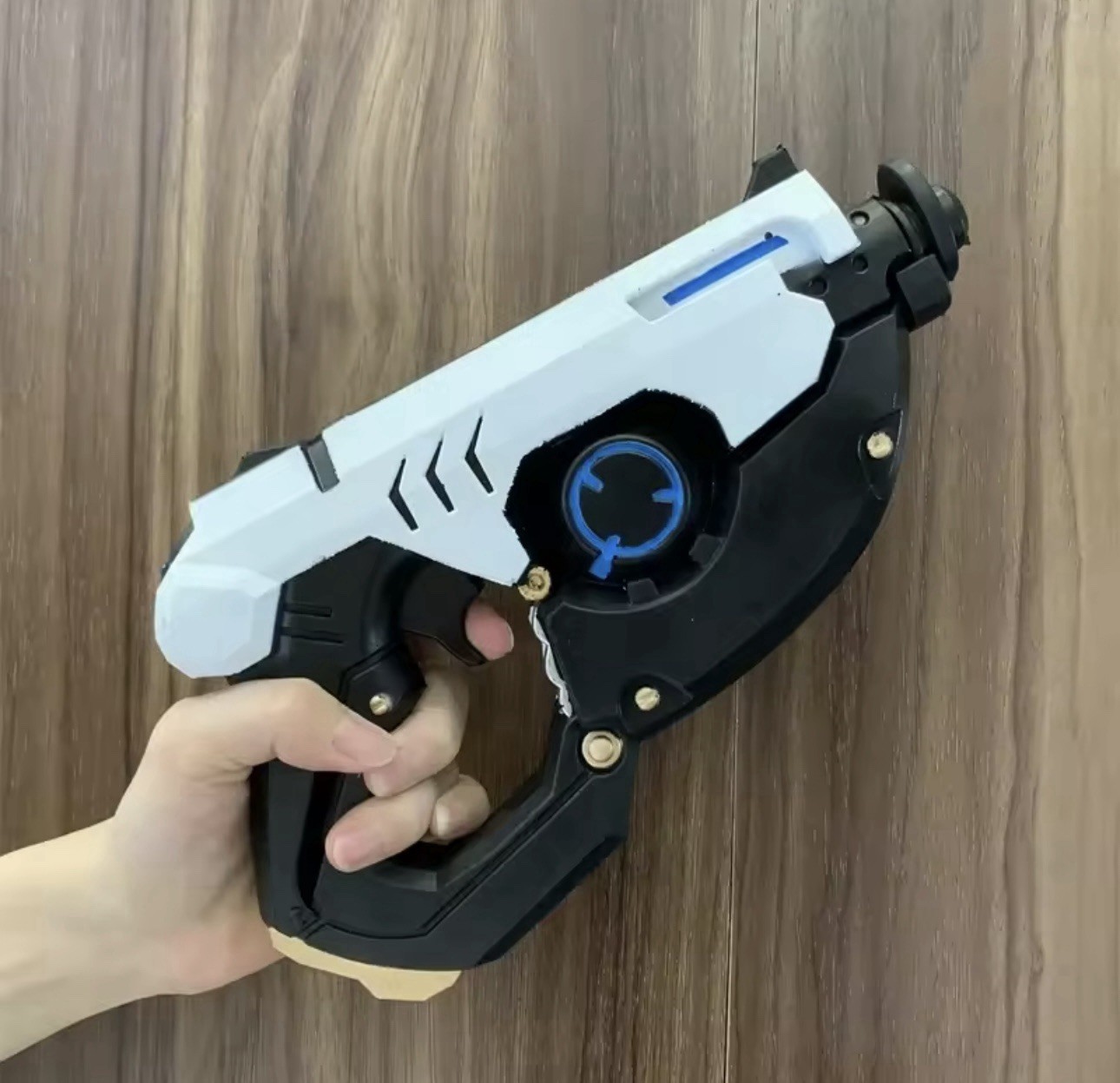 Overwatch Tracer Pulse Pistol Prop Gun Cosplay Replica Weapon Model Display