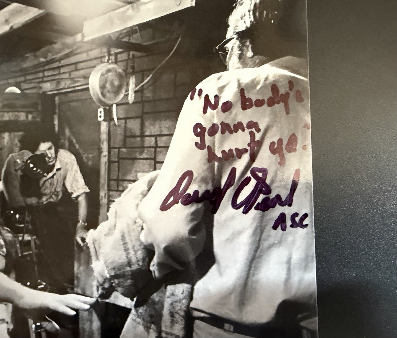 Daniel Pearl Signed 5×7 Texas ChainSaw Massacre Photo Autograph