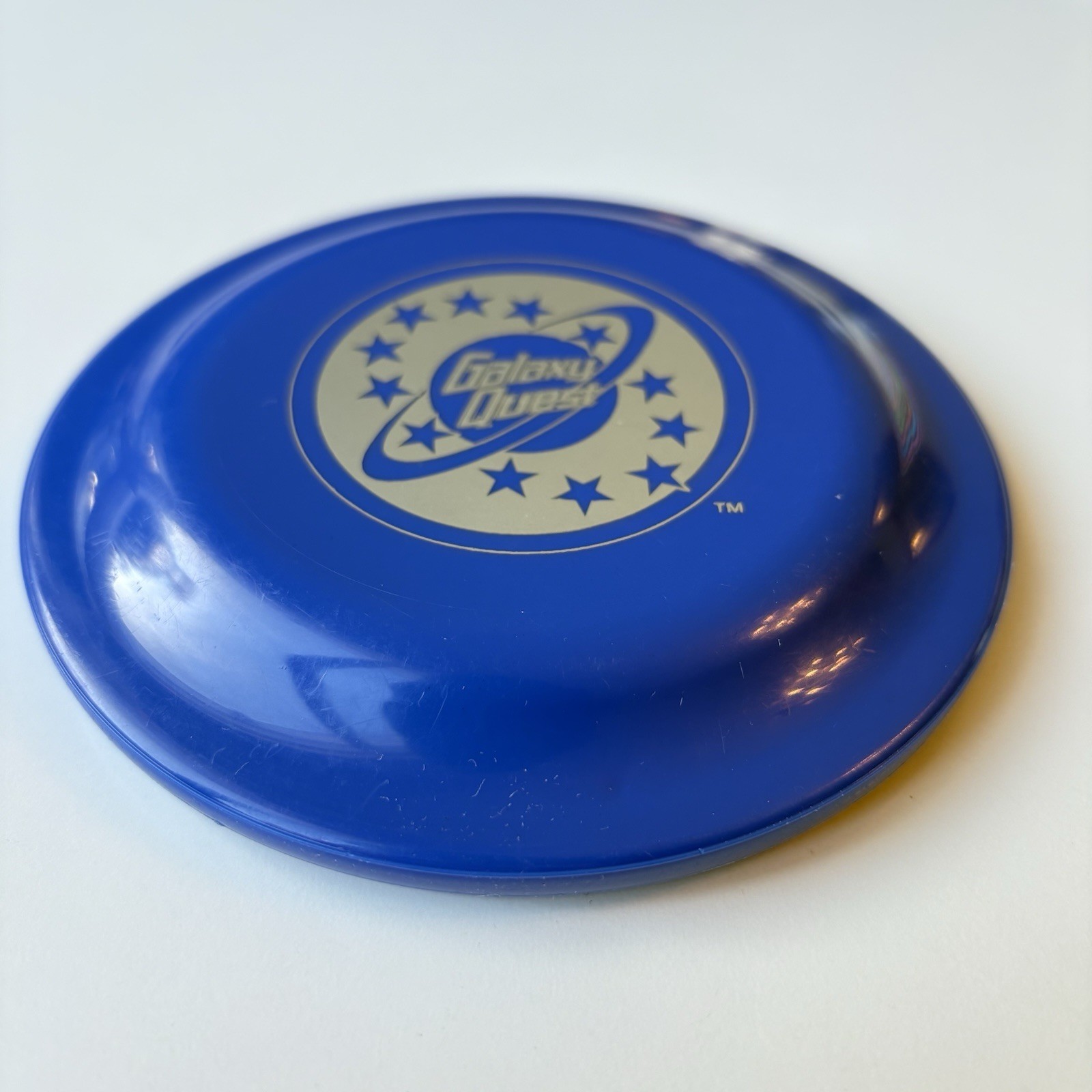 Galaxy Quest Blue 5″ Humphrey Flyer MINI Frisbee Movie Promo Made In USA