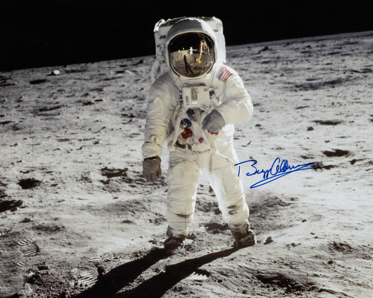 Buzz Aldrin Autographed 8×10 Photo Signed Reprint Moon Landing Cool Astronaut US