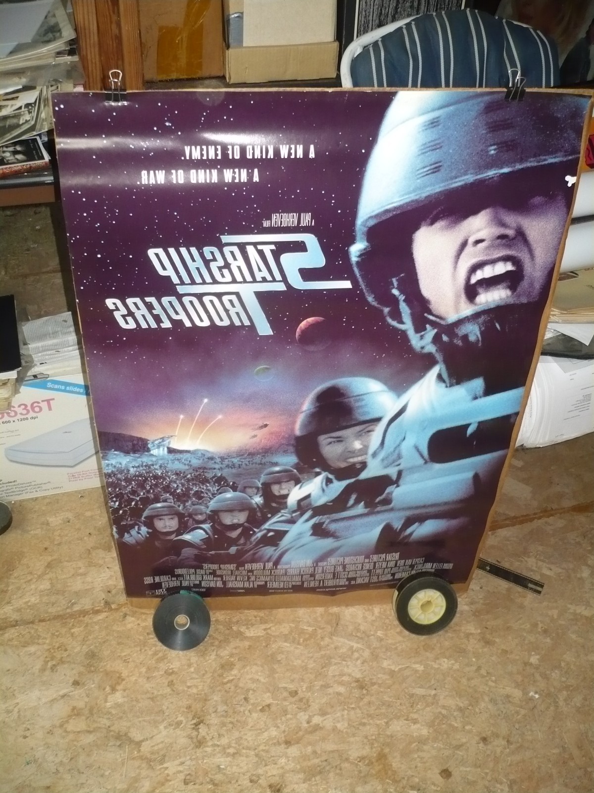 STARSHIP TROOPERS, orig rolled D/S 1-sh / movie poster [Casper Van Dien] – 1997