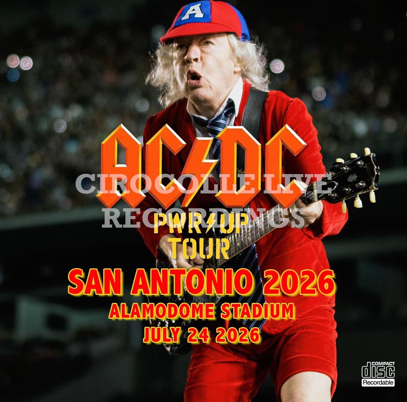 AC/DC San Antonio, USA 2026 Angus Young Brian Johnson 2CD