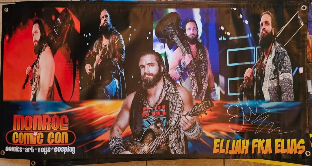Signed Comic Convention Guest Banners DRAGON BALL Z FRIDAY THE 13TH WATERBOY