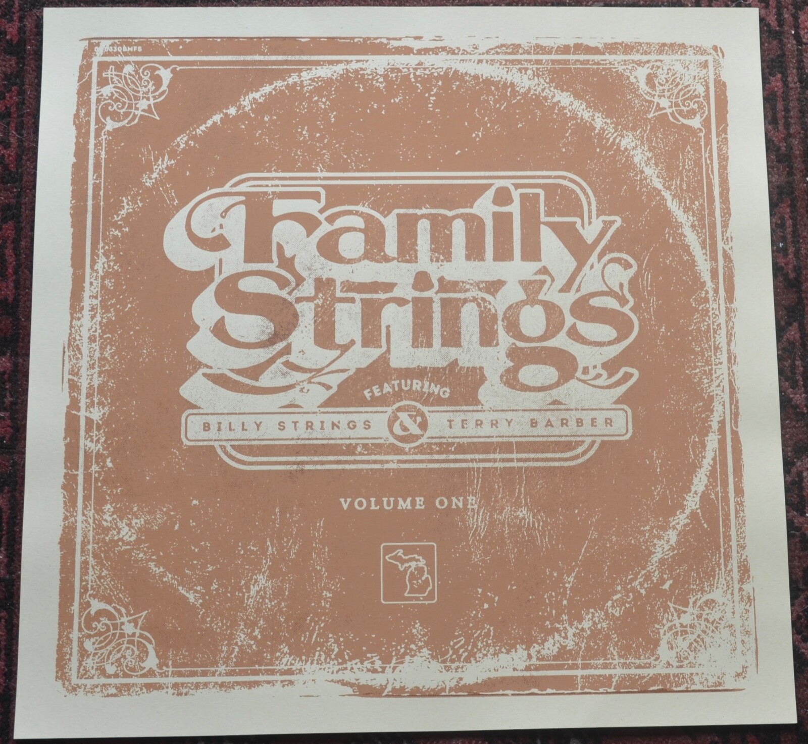Billy Strings Terry Archer Family Two Sided Poster #165/200 Half Hazard Press