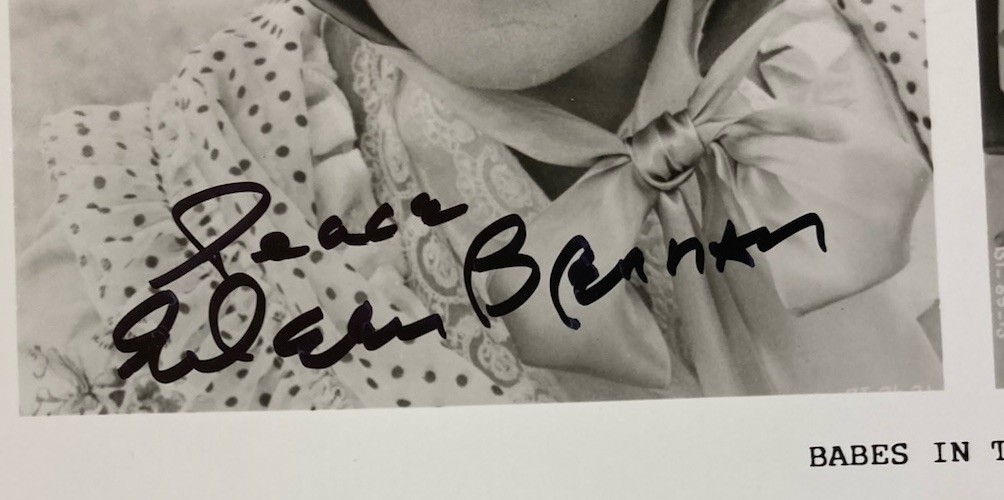 PAT MORITA & EILEEN BRENNAN Hand Signed Autographed 8 X 10 PHOTO W/COA