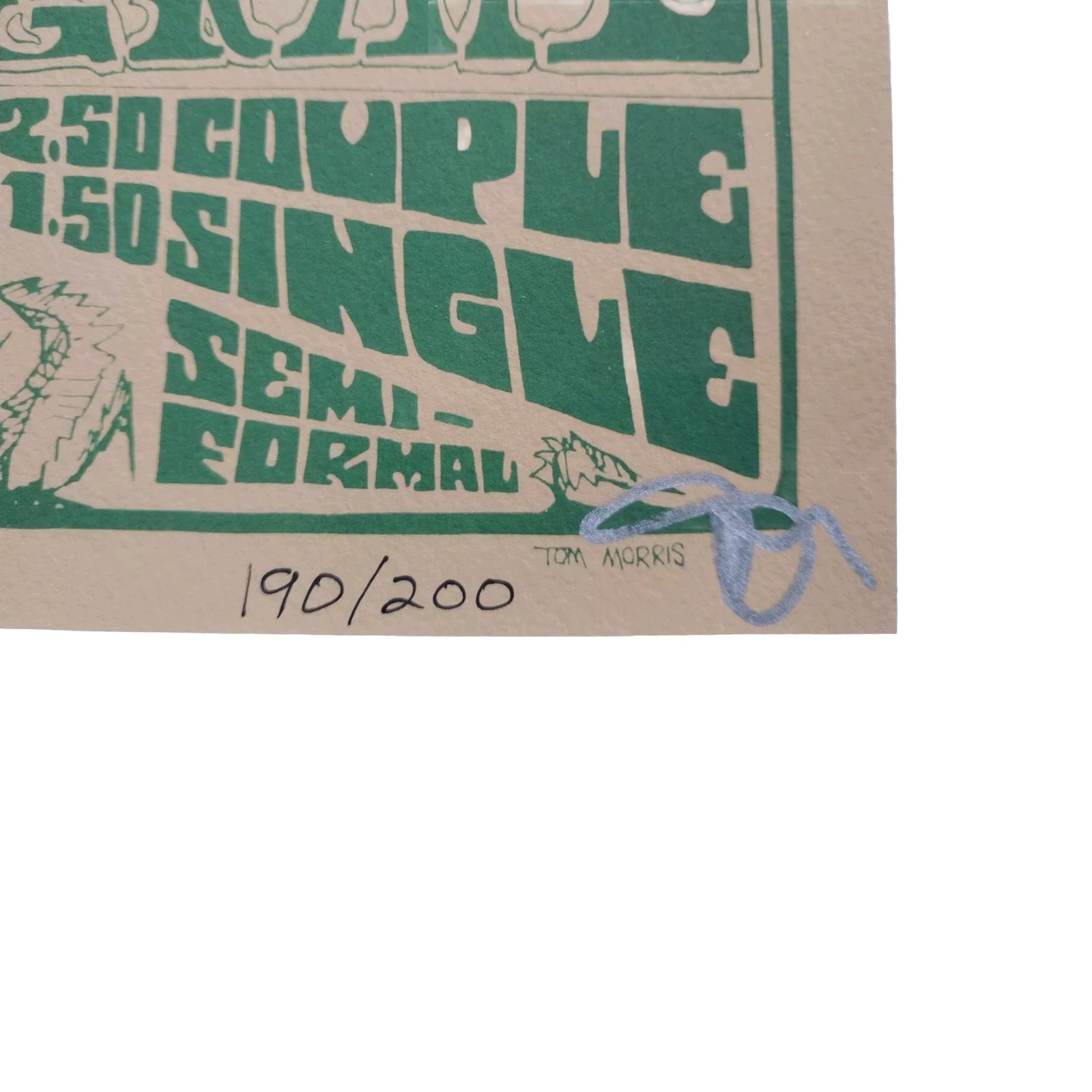 Buffalo Springfield Moby Grape Freeborn Hall UC Davis 1967 Concert Poster Signed