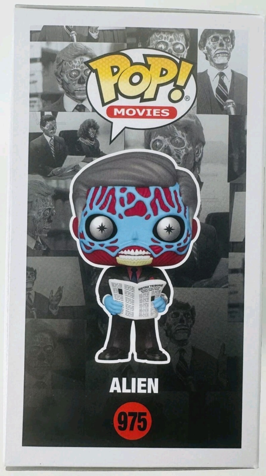 Funko Pop They Live Alien Signed by Alan Howarth Beckett Autograph